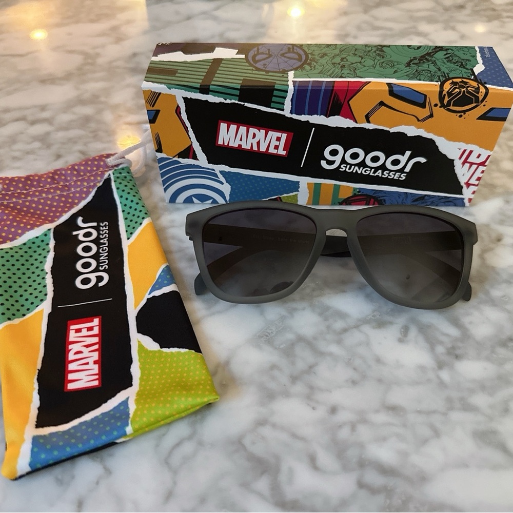 Goodr x Marvel Sunglasses - Brand New